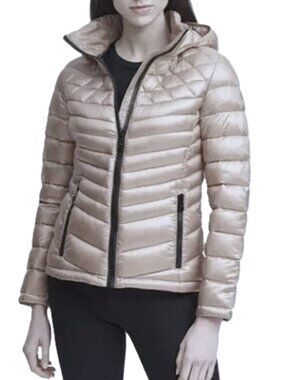 Calvin Klein Packable Down Hooded Jacket size S